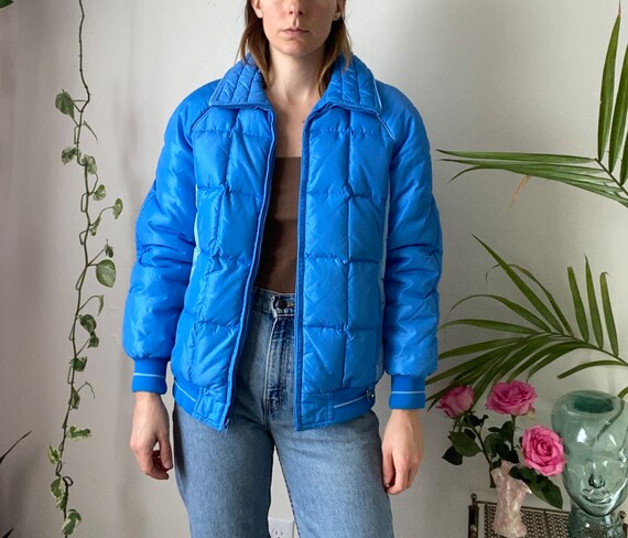 OLD puff jkt skyblue
