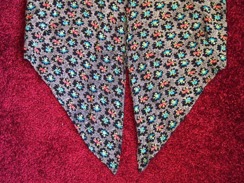 90/'s The Limited Floral Crop Top Tie Front Vintage Cropped Retro Nineties 90s Grunge Summer Buttonup