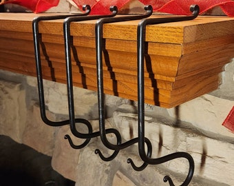 Customized Heavy Duty Stocking Hook.  Easily holds 100lbs!