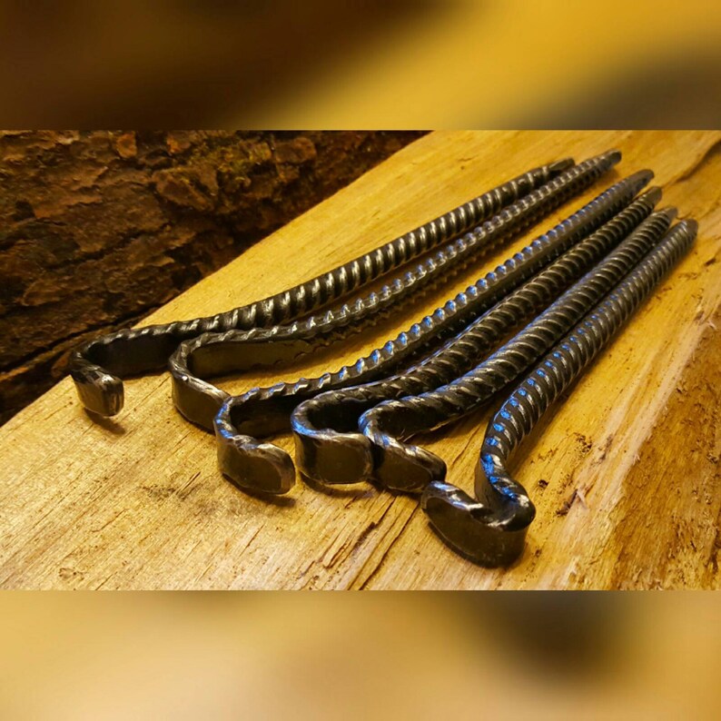 Tent Stakes Lot of 6 Etsy