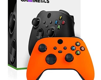 Gamenetics Custom Wireless Bluetooth Controller for Xbox Series X/S and Xbox One Console  - Video Gamepad Remote (Blaze Orange)