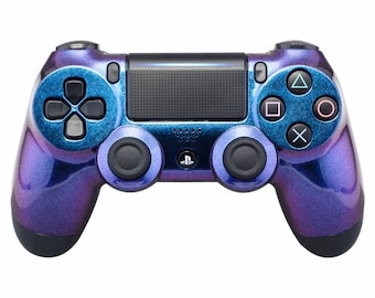 New Sony Playstation Dualshock PS4 Wireless Controller Custom Chameleon Design