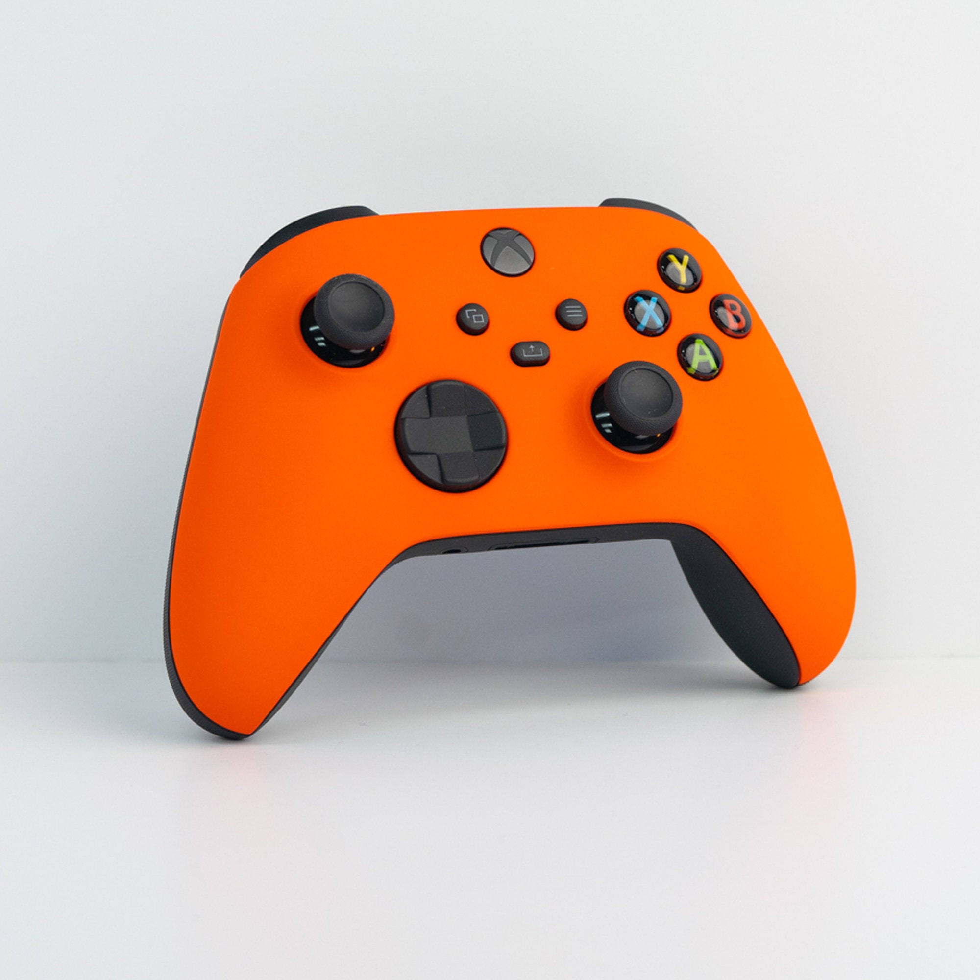 New Custom Fire Orange Soft Touch Microsoft Xbox One Series X Etsy 日本