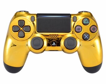 New Sony Playstation Dualshock PS4 Wireless Controller Custom Chrome Gold