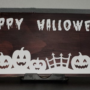 Happy Halloween Plaque