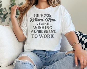 Camiseta de algodón de jubilación, camiseta divertida, camiseta para iniciar una conversación, camiseta atrevida, camiseta minimalista, camiseta gráfica para mujer, camiseta divertida para personas mayores