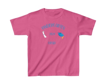 Aangepaste kleuterschool Tee/kleuterschool T-shirt/2024 kleuterschool Grad Tee/meerdere kleuren om uit te kiezen