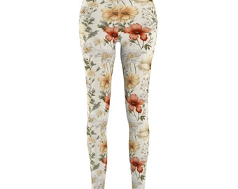 Legging met wilde bloemen