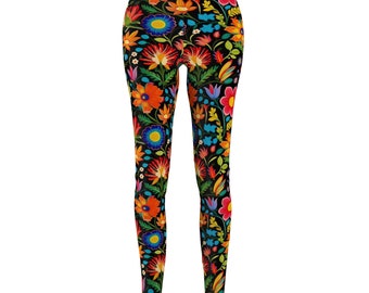 Mexican flower Leggings