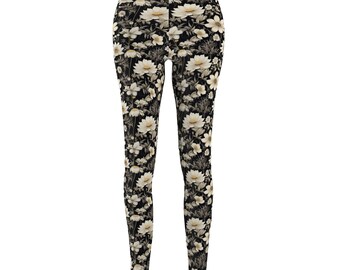 Legging met wilde bloemen