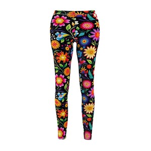 Mexican flower Leggings
