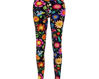 Mexican flower Leggings
