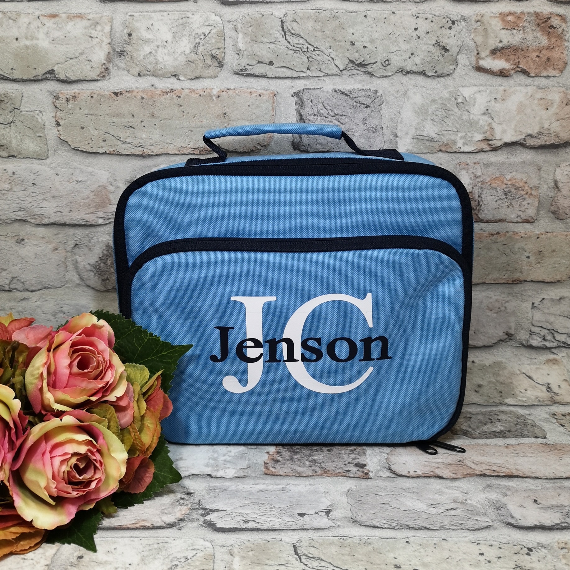 Personalised Initial Name Lunch Cool Bag Lunch Bag Lunch Etsy