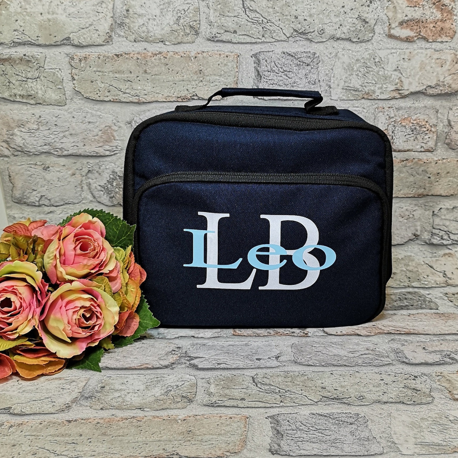 Personalised Initial Name Lunch Cool Bag Lunch Bag Lunch Etsy