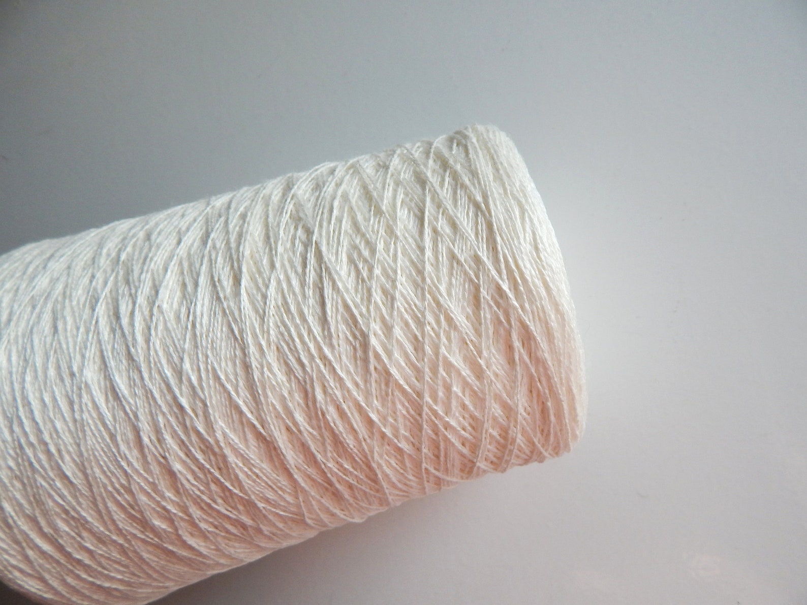 Milky 100 linen yarn hand knitting yarn white linen yarn Etsy