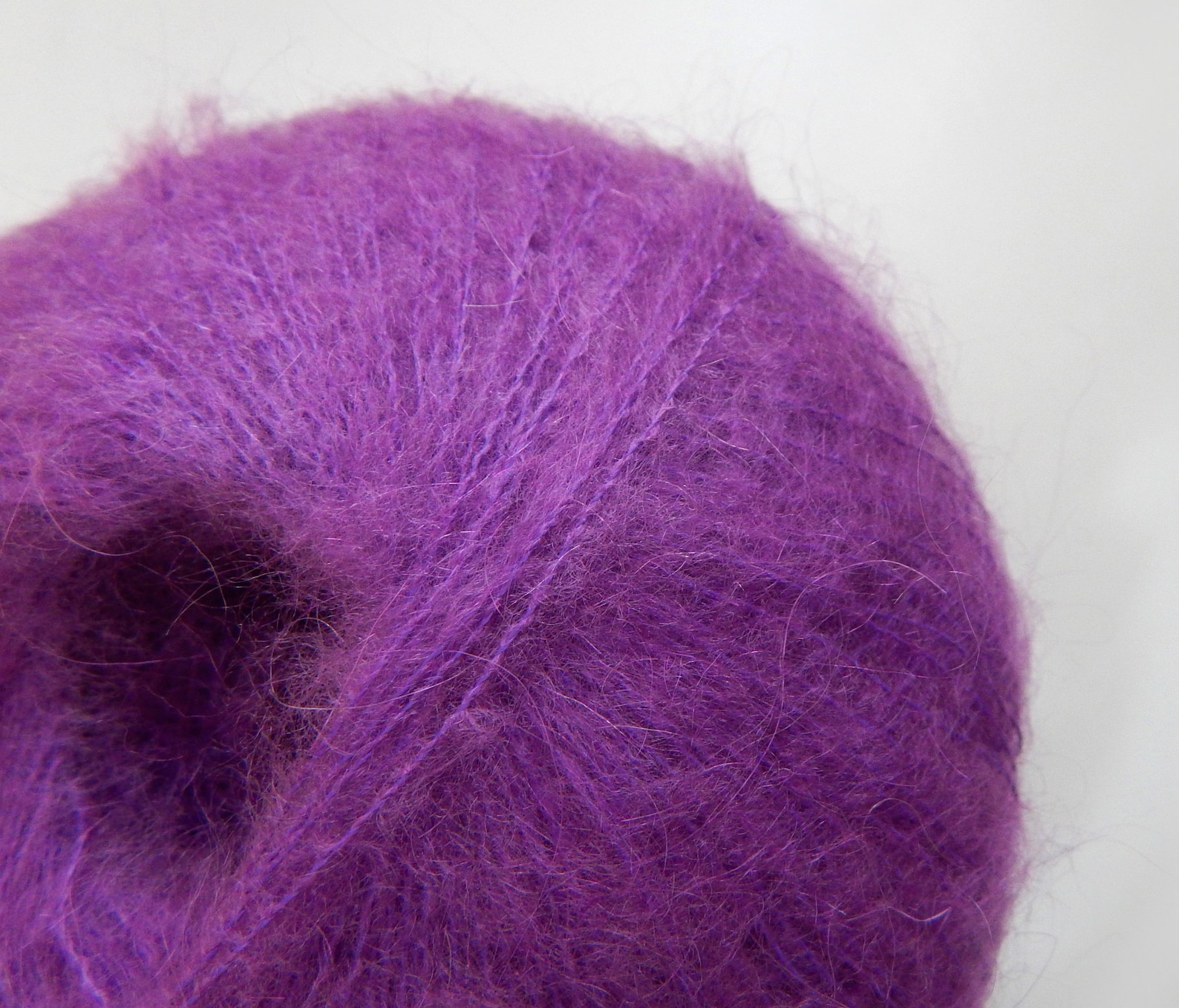 Lightpurple kidmohair yarn Italian mohair violet mohair Etsy