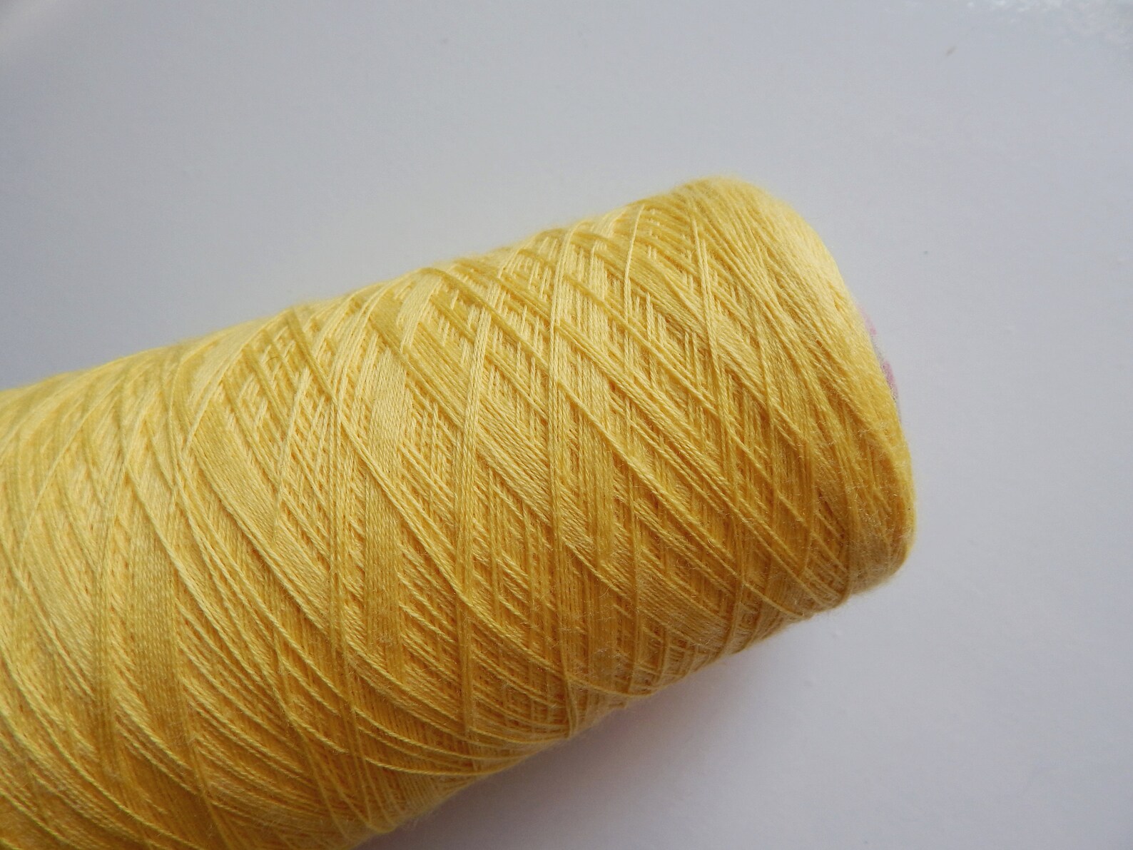 Yellow lace merino yarn 245 gr brightyellow wool yarn Etsy