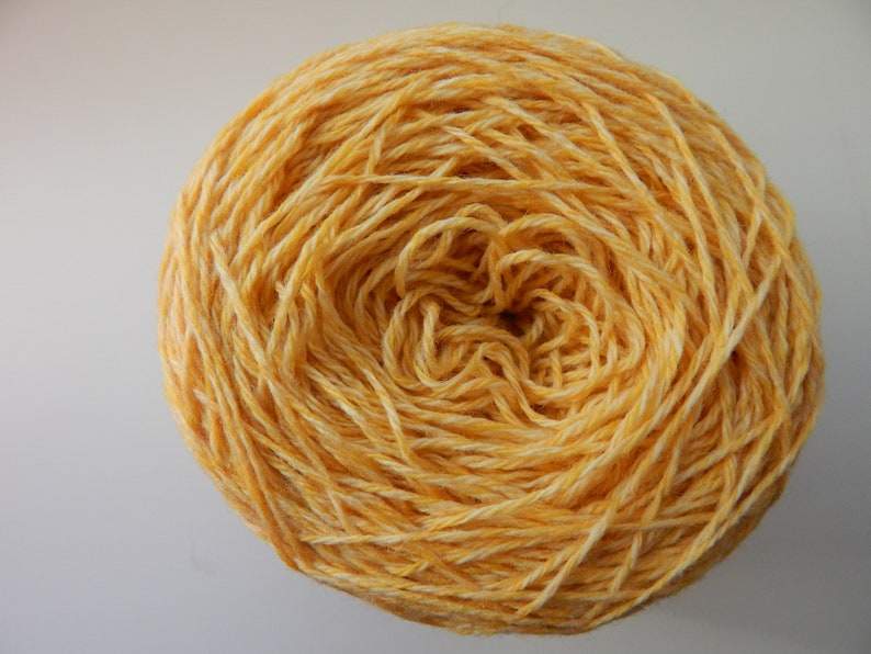 100 lambswool yellow yarn yellow merino wool weaving yarn Etsy