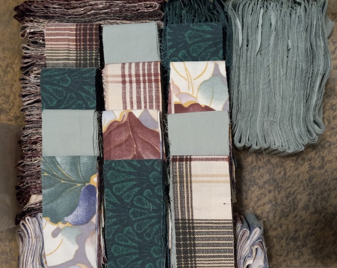 DIY 30 Round Rag Rug Fabric Strips Kit 236 Yrds. Etsy