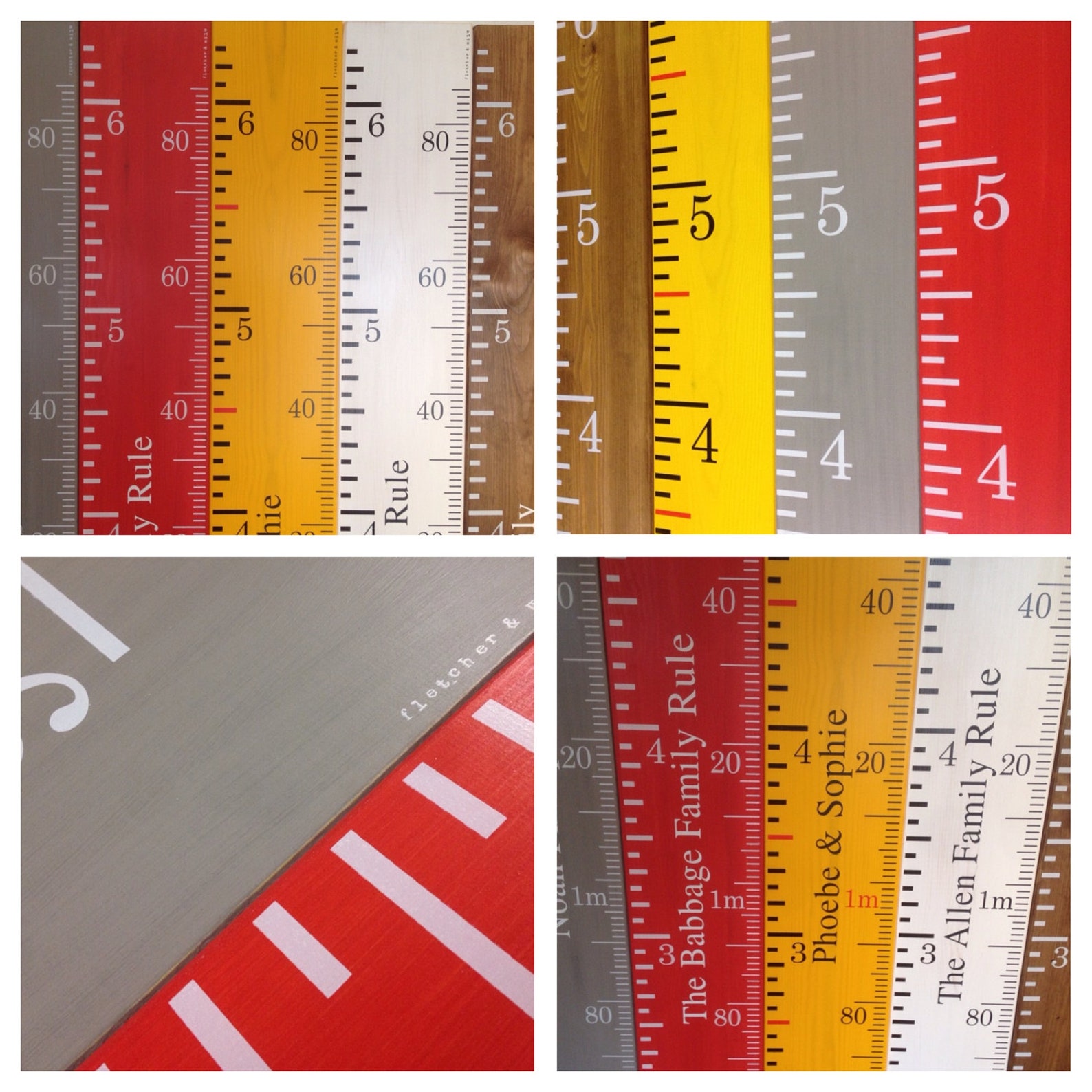 Height Guide Ruler Handmade Height Chart Ruler - Etsy UK
