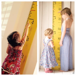 Handmade height chart ruler image 4