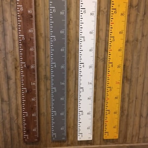 Handmade height chart ruler image 10