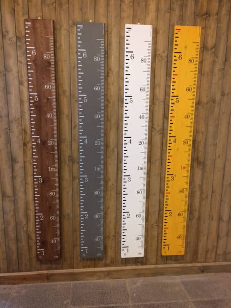 Handmade height chart ruler image 10