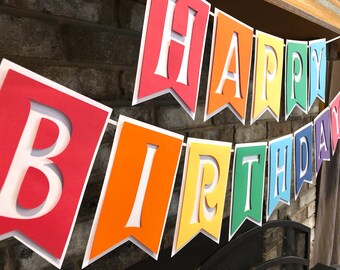 birthday banner etsy