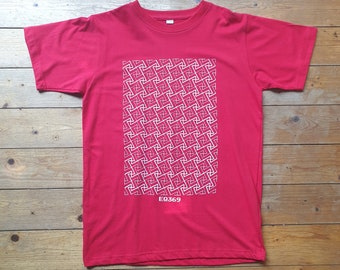 T-shirt Sample Sale - Original EQ369 Design - Sacred Swastika Geometric Design
