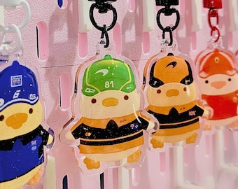 Charms/llaveros acrílicos de patito F1
