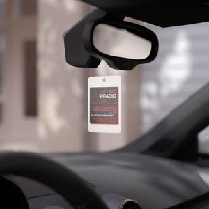 Leclerc "Must be the water" F1 Radio Car Air Freshener image 3