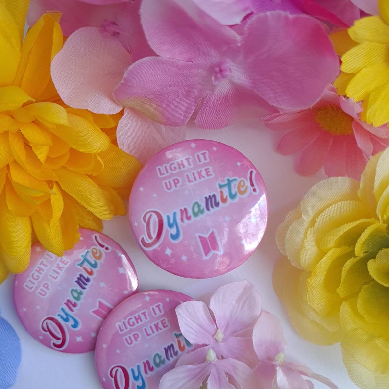 BTS Dynamite Button/badge - Etsy Australia