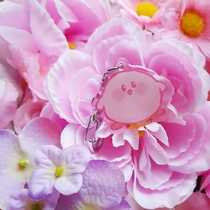 Smol Kirbs Charm Keychain