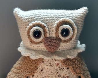 Crochet Stuffed Owl
