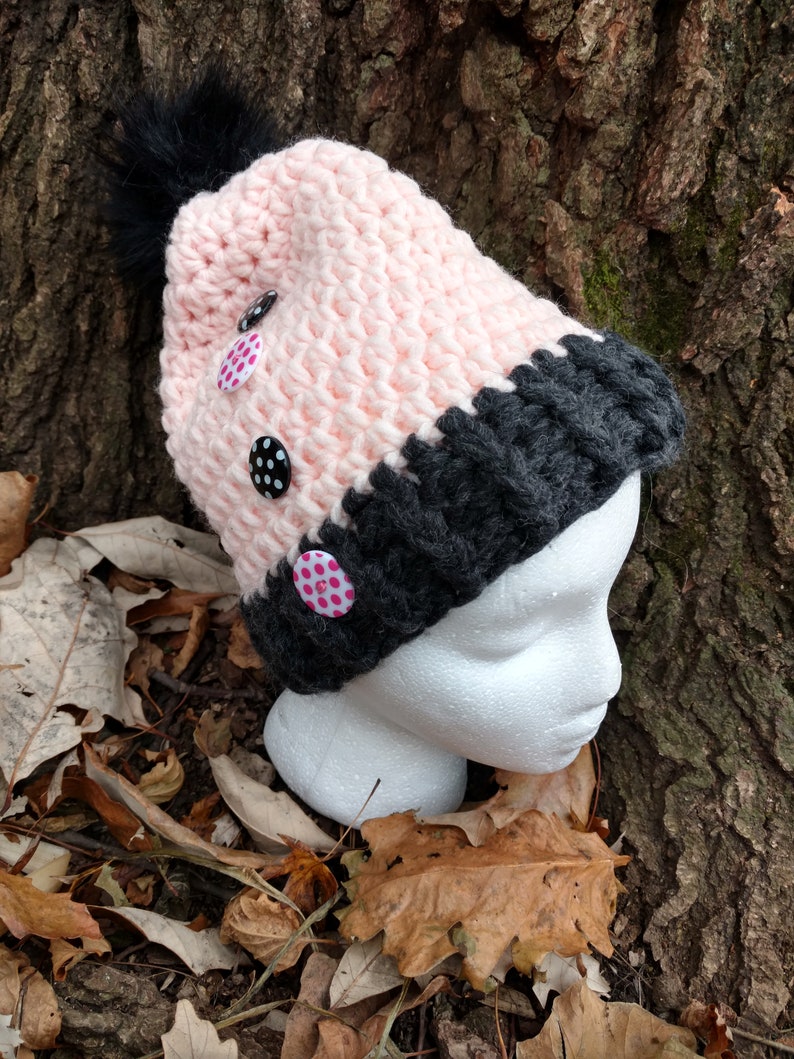 Chunky Yarn slouchy beanie