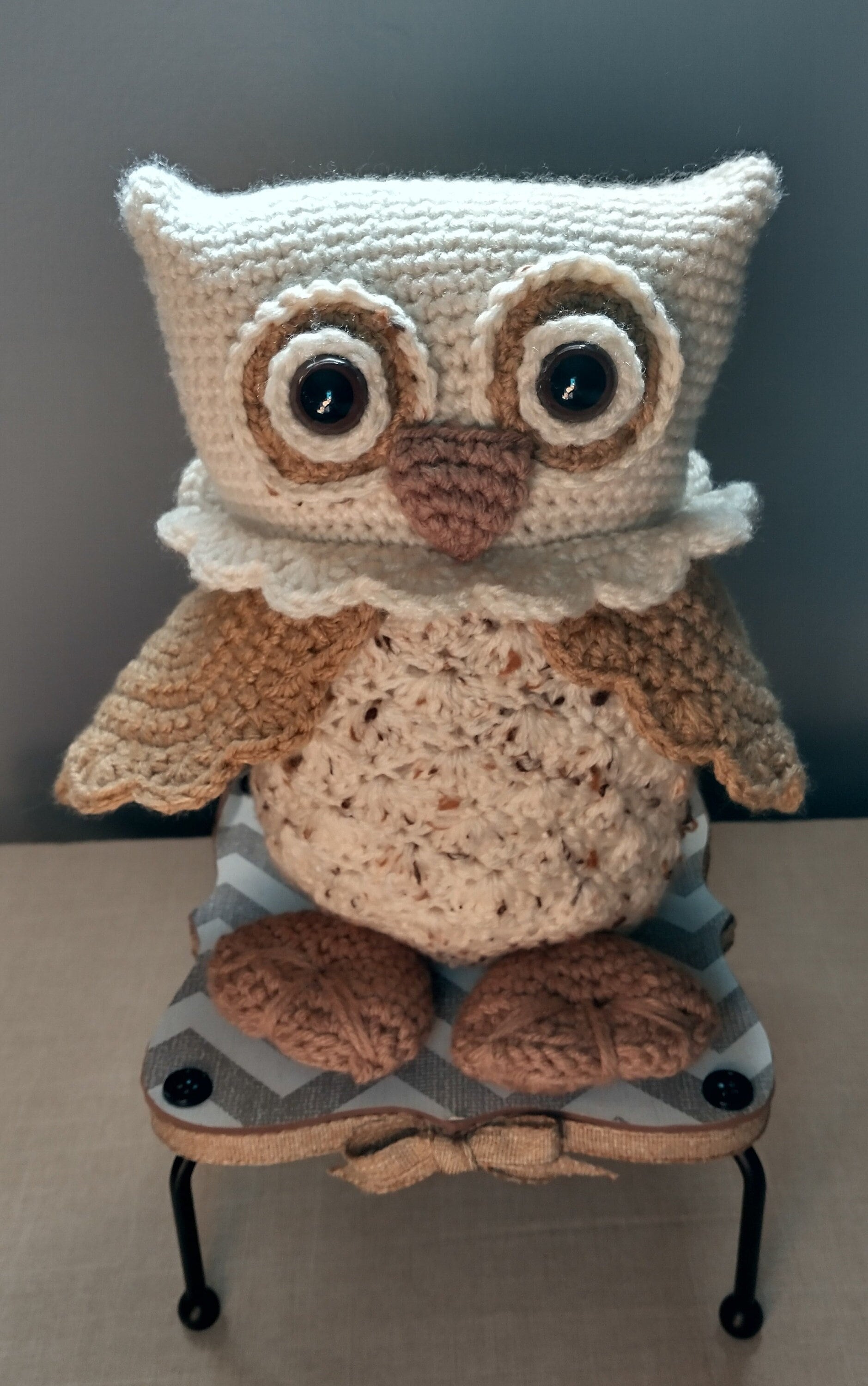 Crochet Stuffed Owl