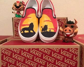 lion king custom shoes
