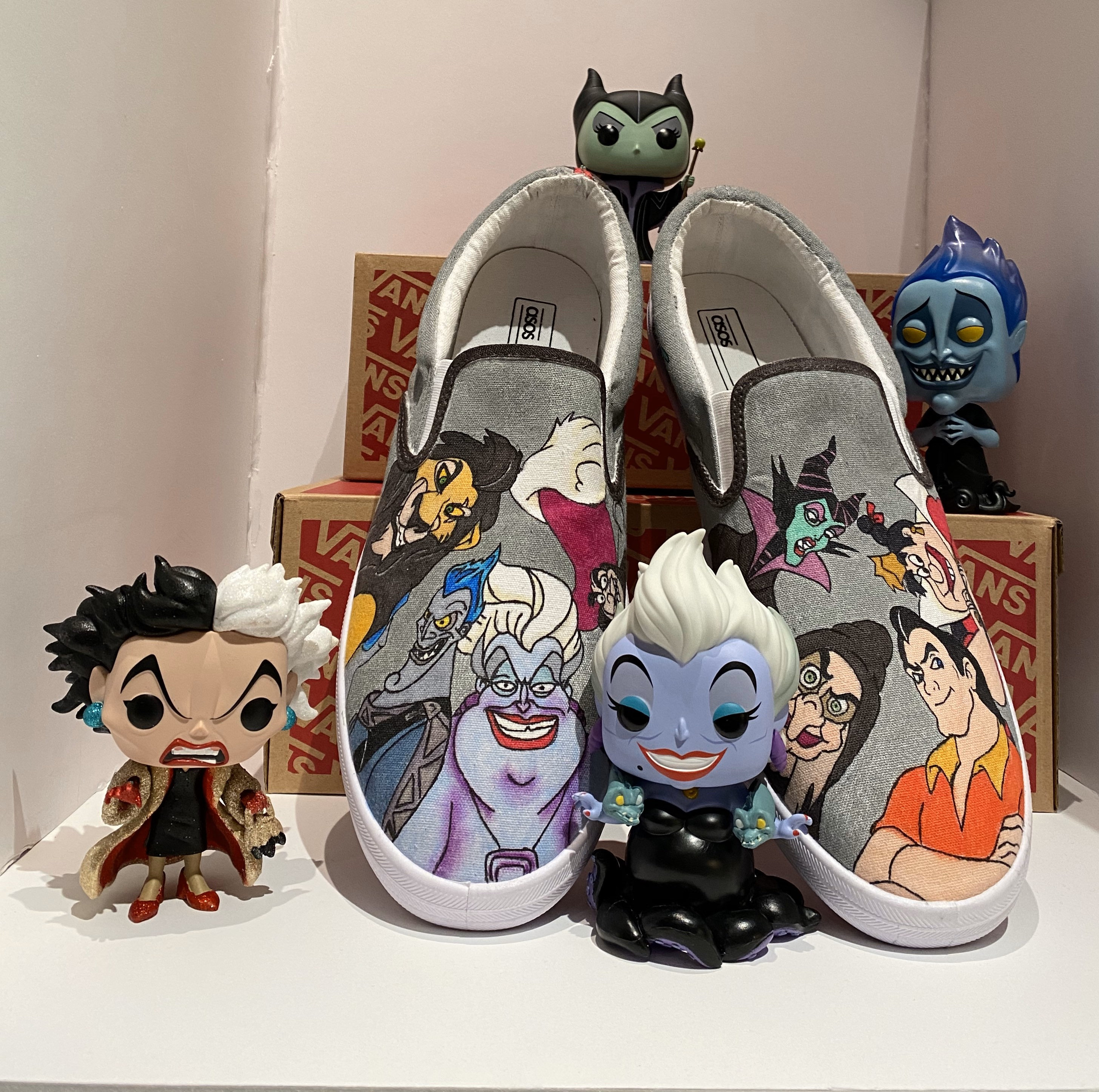 custom vans disney