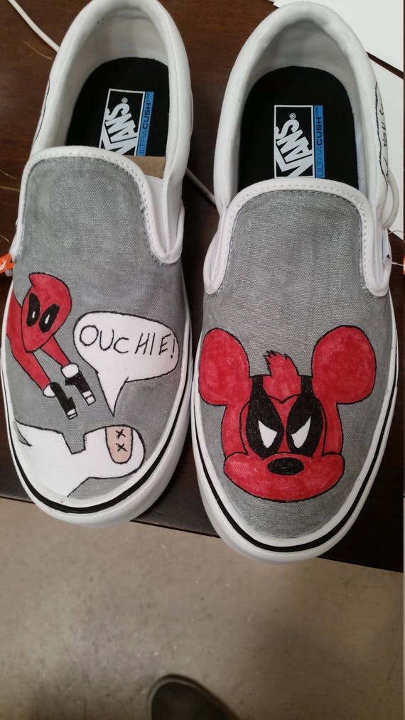 deadpool vans shoes