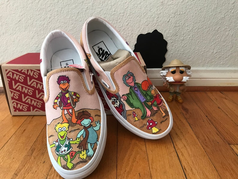Fraggle Rock Custom Vans ADULT Etsy