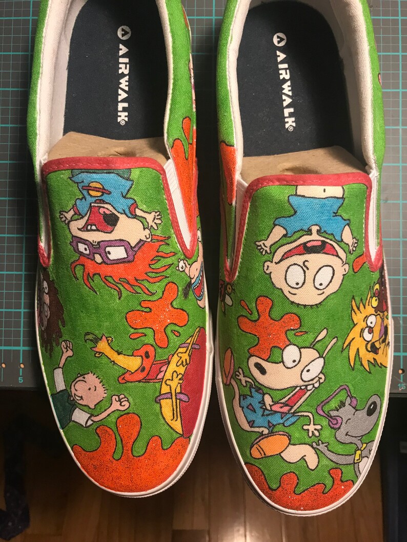 Nickelodeon Custom Vans