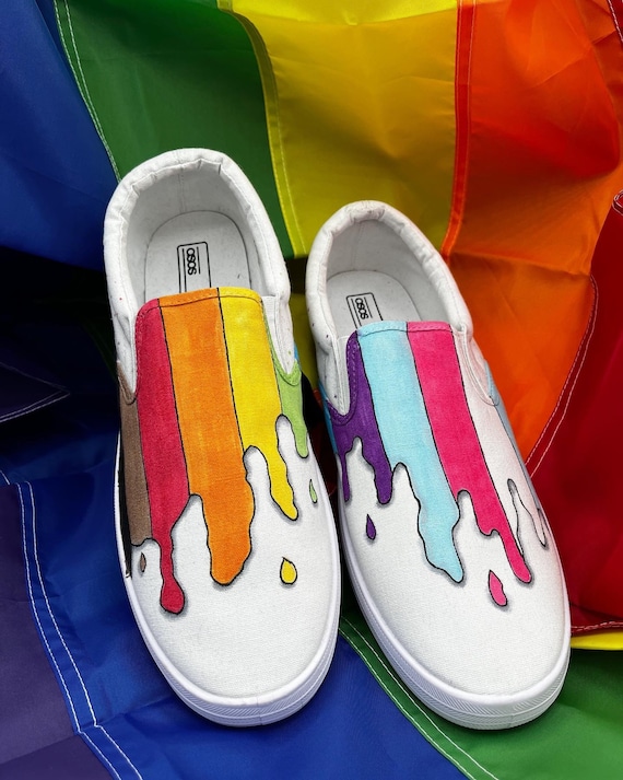 Custom pride vans sales