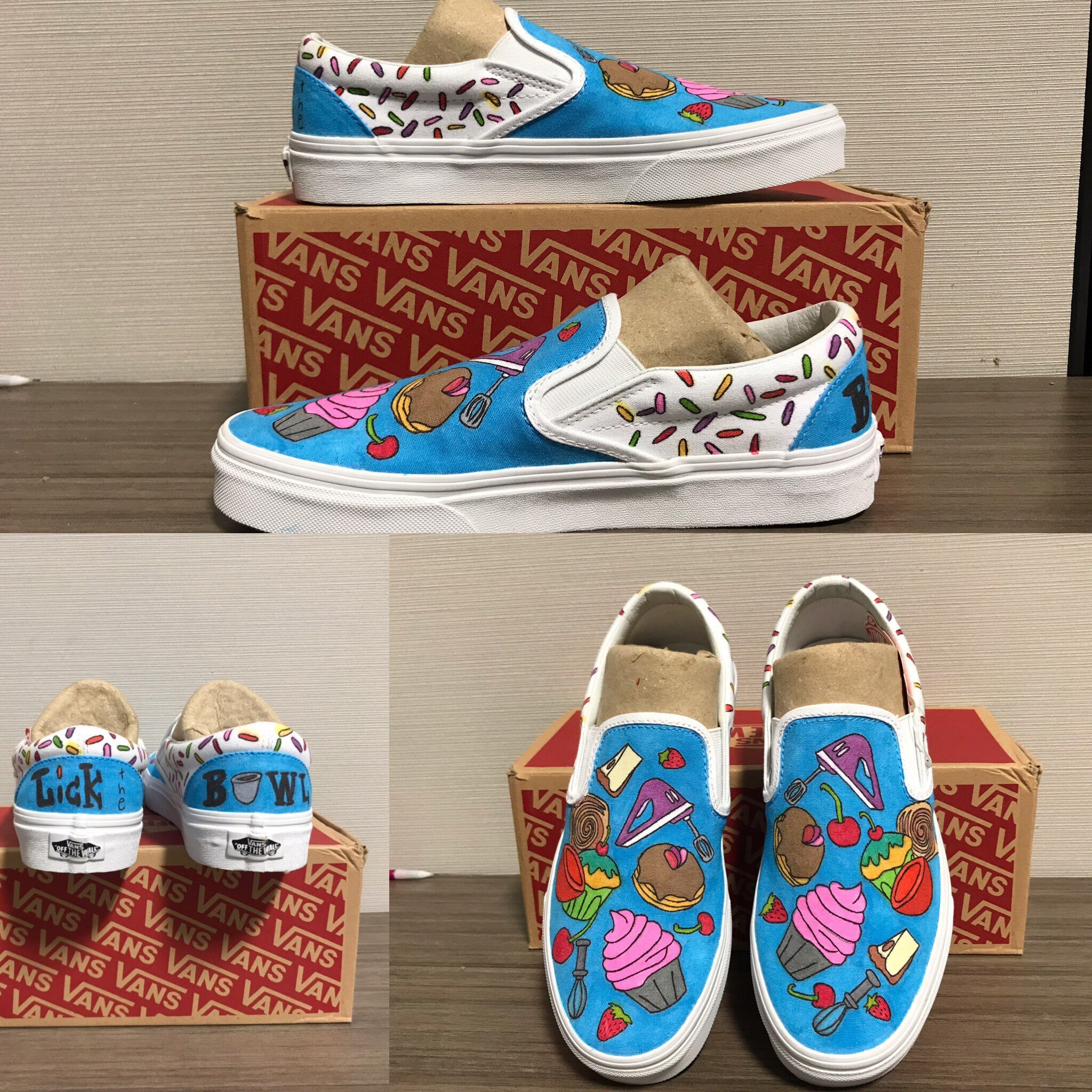 Custom design Vans | Etsy