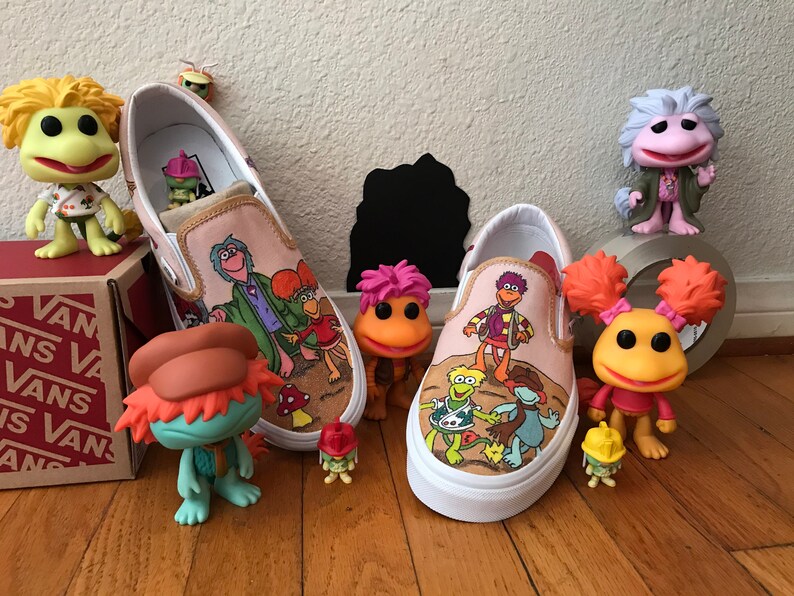 Fraggle Rock Custom Vans ADULT Etsy