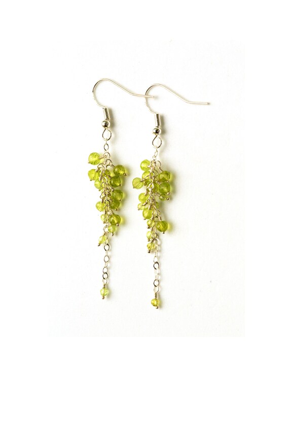 Birthstone Clip on Earrings for Girls Crystal Fashion Oval Drop Asymmetrical Earring