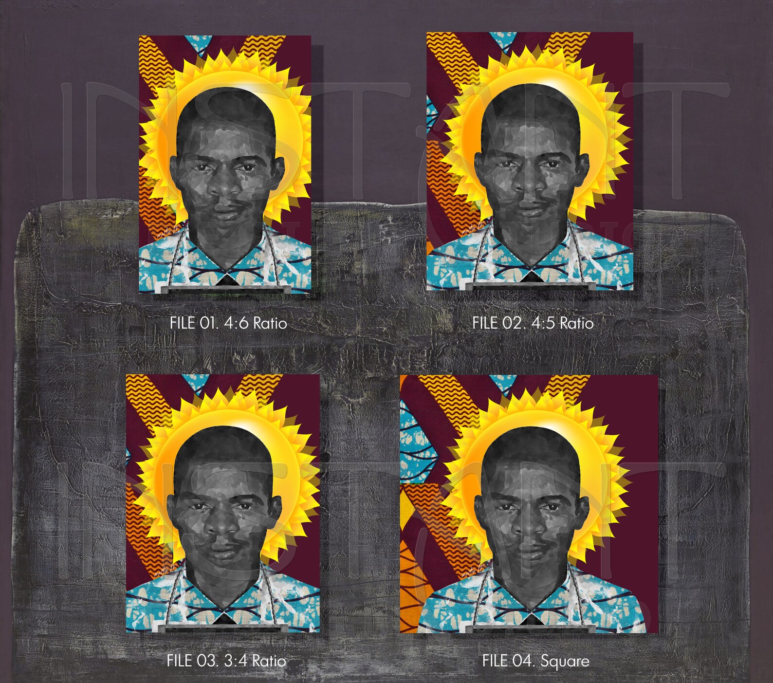 John Lewis Portrait Art Print USA Representative African | Etsy