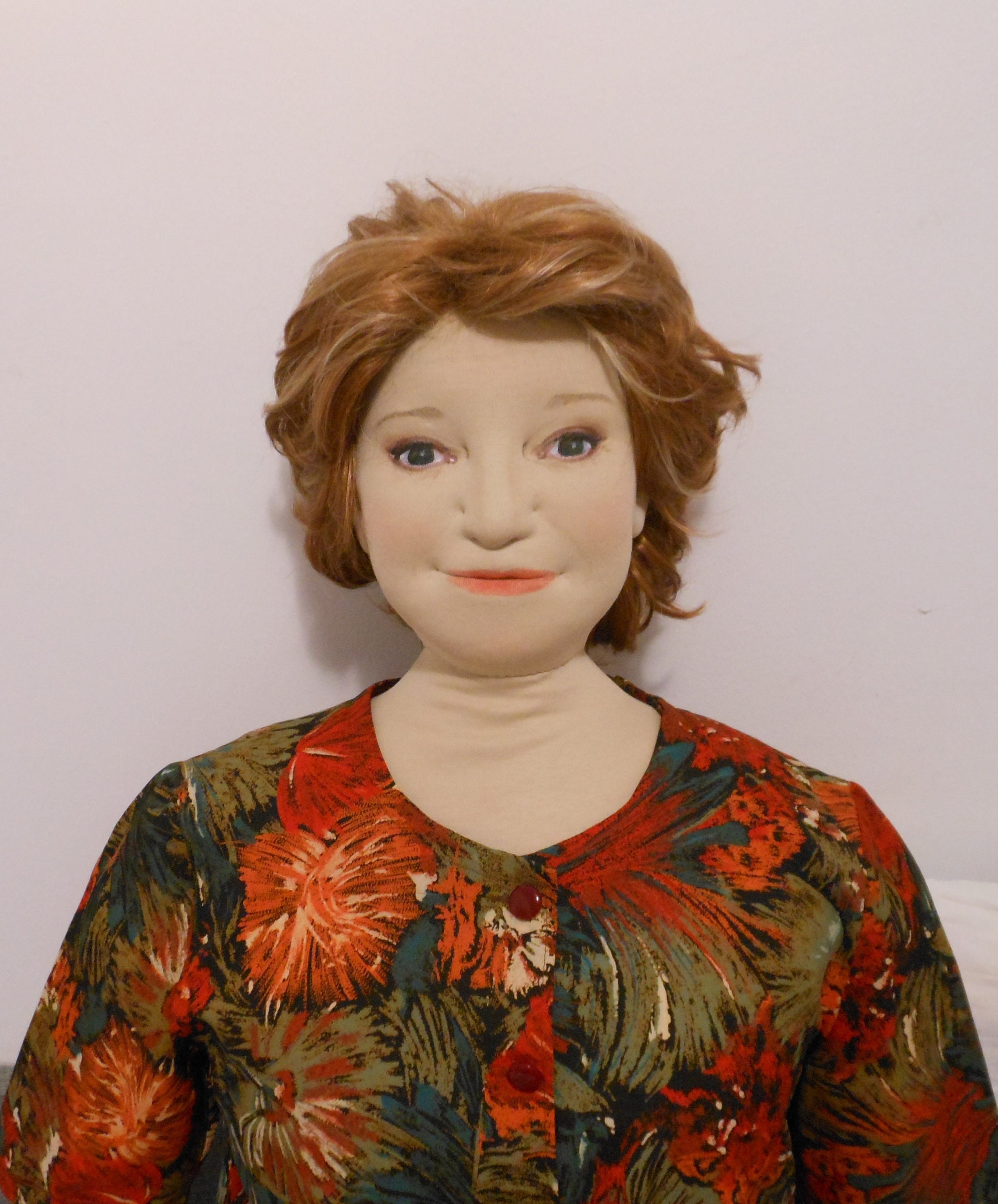 Life Size Elderly Doll, Elderly Comfort Doll, Life Size Realistic Doll,  Therapy Doll, Old Lady Doll, Grandma Doll