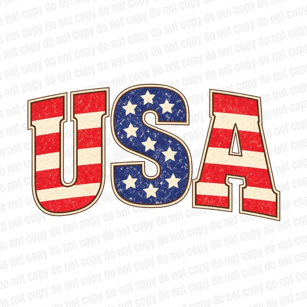 USA Distressed SVG & PNG | Patriotic Vintage Design | 4th of July Shirt Graphic