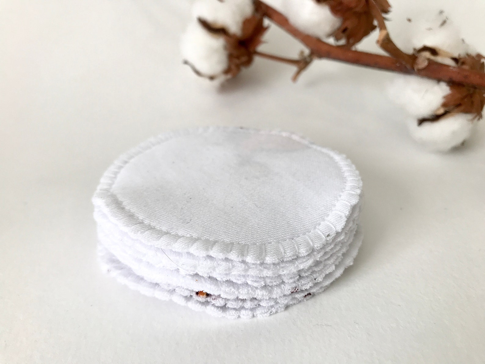 Reusable face pads Reusable cotton rounds Eco friendly Etsy