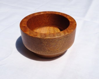 Hand-Turned Ashtray - Leopardwood and Red Oak